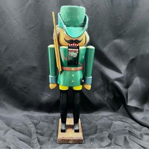 1960s Vintage MCM Volkmar-Matthes, West Germany Giant Nutcracker Green 14”‎ Rare